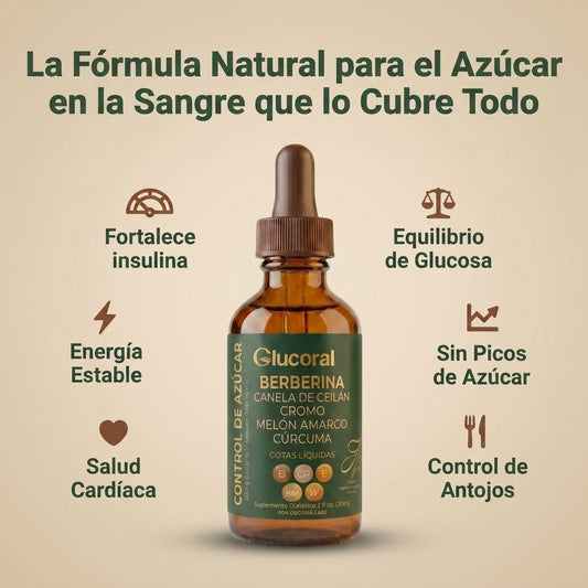 Glucoral® | Equilibrio de glucosa y bienestar total en una sola fórmula