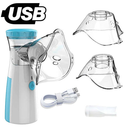 Nebulizador Ultrasónico Portátil – Alivio Respiratorio Silencioso y Eficaz