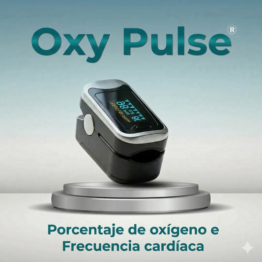 Oxímetro de Pulso – Monitor de Oxígeno y Ritmo Cardíaco